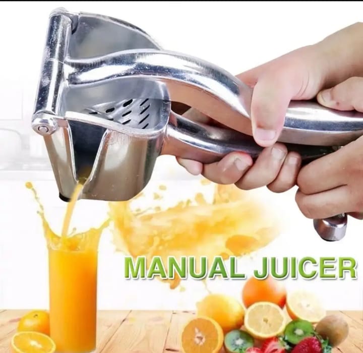 Manual Juice Squeezer Aluminum Alloy Hand Pressure Juicer